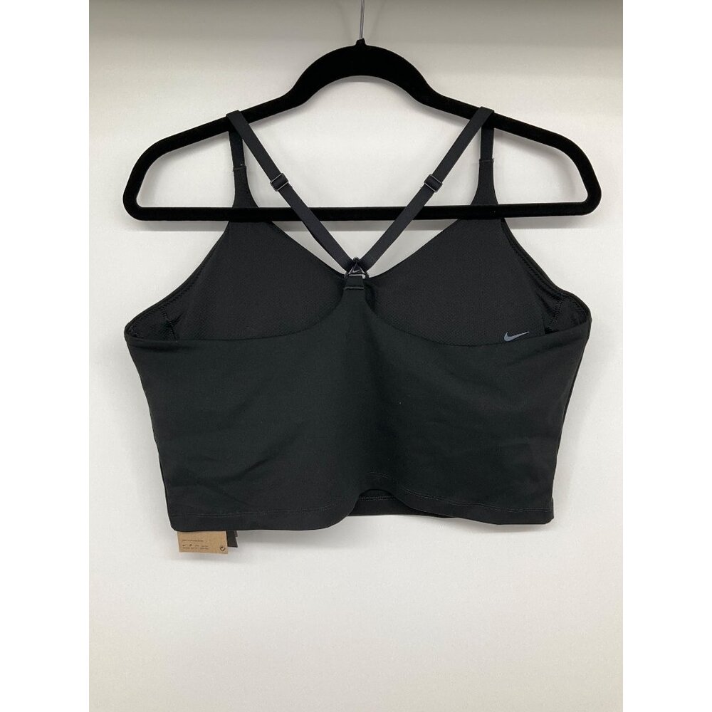 Nike Indy Women's Light support Sports Bra, Size XXL, Black - Picture 4 of 11